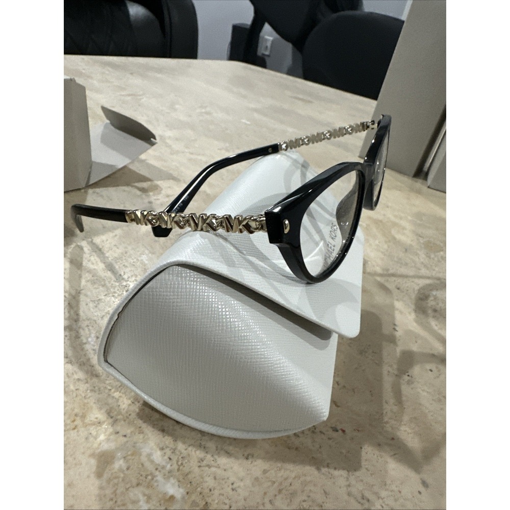 Michael Kors MK4171U DOURO VALLEY BLACK PLANO EYEGLASSES NIB - Picture 4 of 4